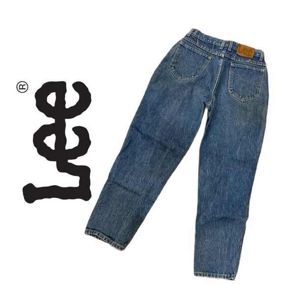 Lee VINTAGE Women’s Straight Leg High Rise Jeans - Size‎ 12 Petite - Picture 2 of 3